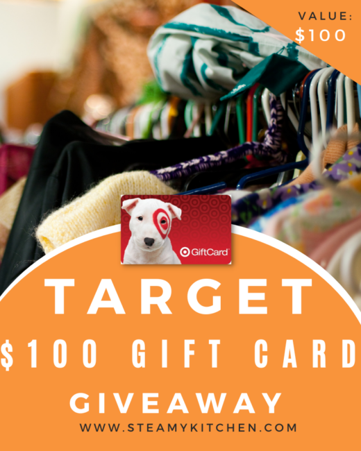 $100 Target Gift Card GiveawayEnds in 56 days.