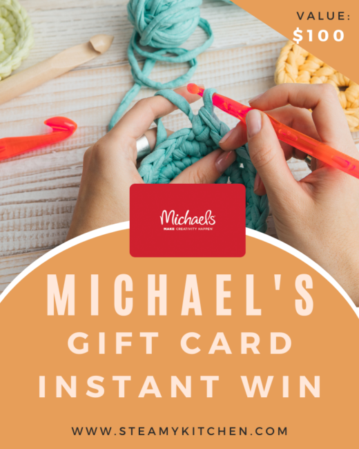 Michaels Gift Card Instant WinEnds in 36 days.