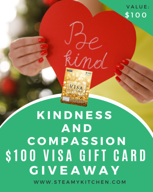 Kindness and Compassion $100 Visa Gift Card Giveaway