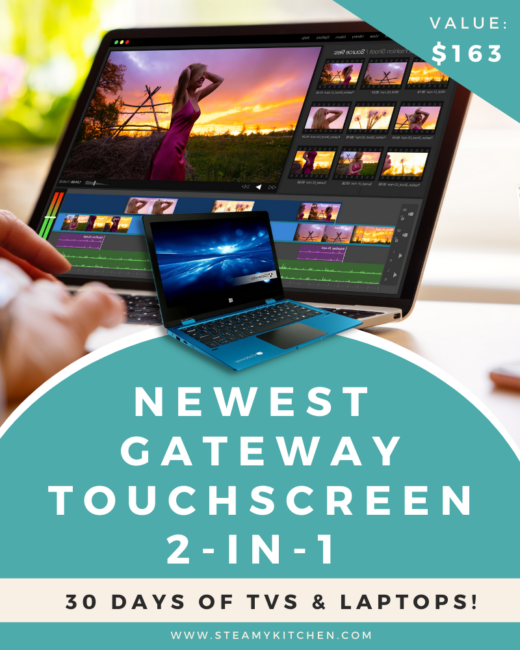 Newest Gateway Touchscreen 2-in-1 Laptop Giveaway