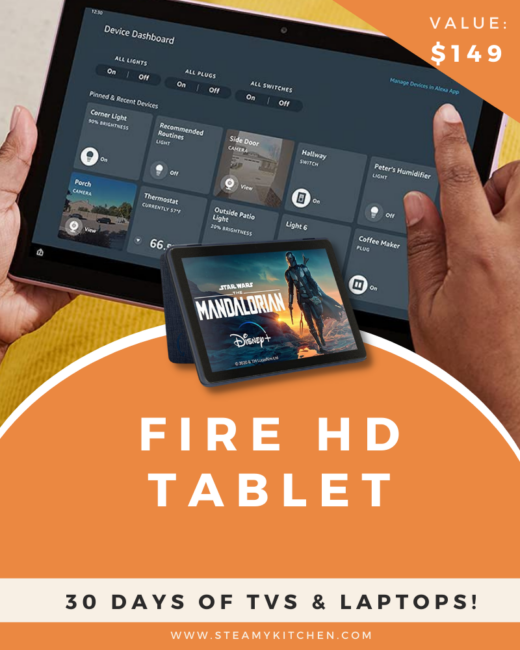 Fire HD Tablet GiveawayEnds in 87 days.