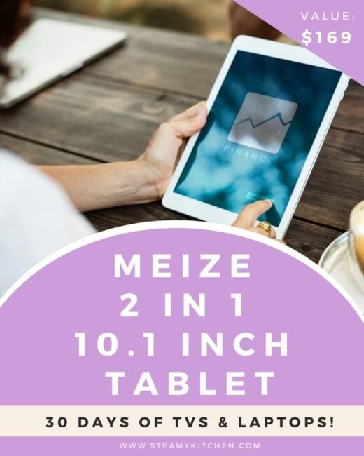 Meize 2 in 1 10.1 inch Tablet GiveawayEnds in 2 days.