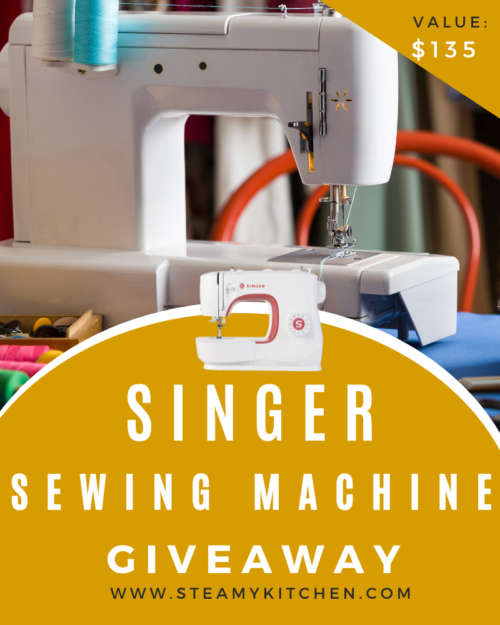 Singer Sewing Machine Giveaway