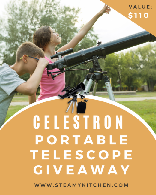 Celestron Portable Telescope GiveawayEnds Tomorrow!