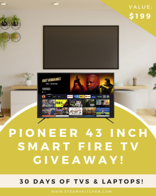 Pioneer 43 Inch Smart TV GiveawayEnds in 76 days.