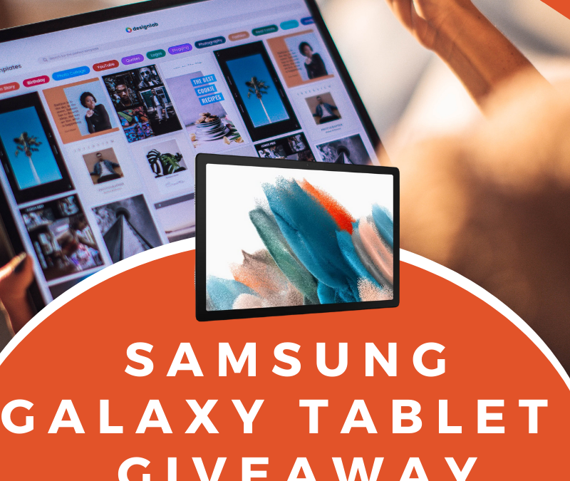 Samsung Galaxy Tablet Giveaway