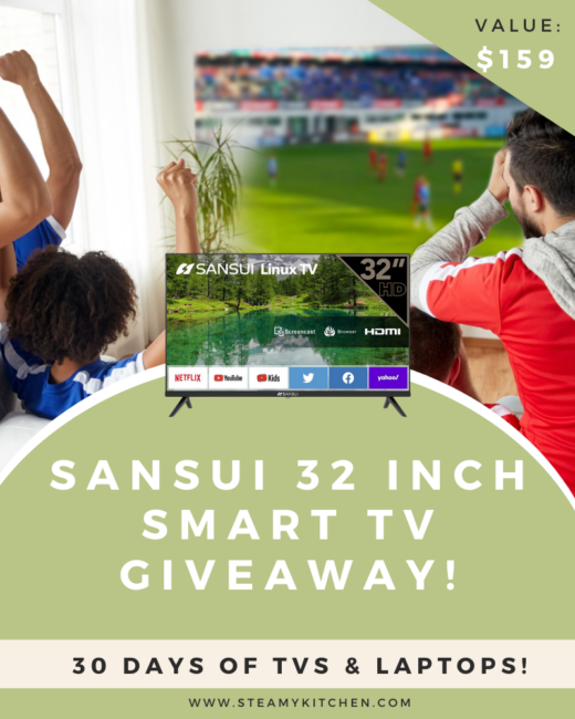 Sansui 32 Inch Smart LED TV GiveawayEnds in 21 days.