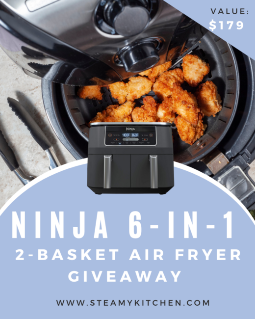 Ninja 6-in-1 2-Basket Air Fryer GiveawayEnds in 81 days.