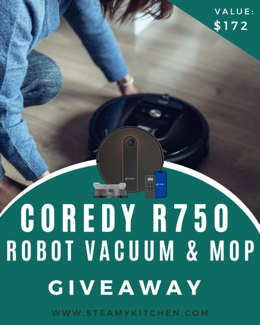 Coredy R750 Robot Vacuum and Mop GiveawayEnds in 11 days.