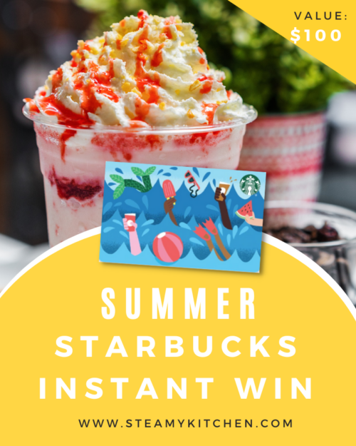 Summer Starbucks Instant Win