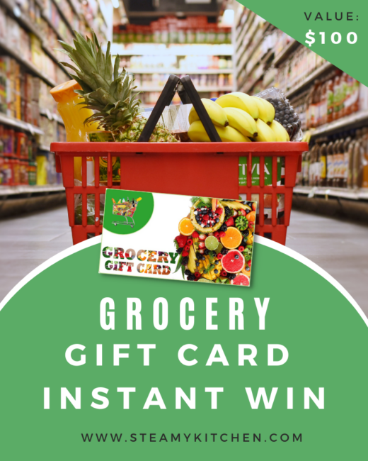 Grocery Gift Card Instant WinEnds in 19 days.