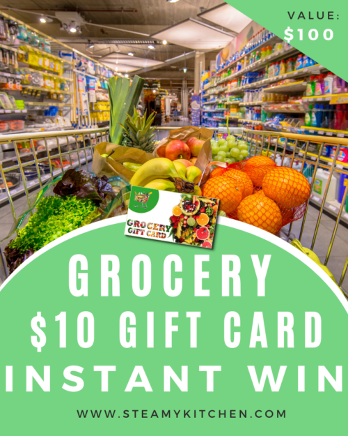 $10 Grocery Gift Card Instant Win