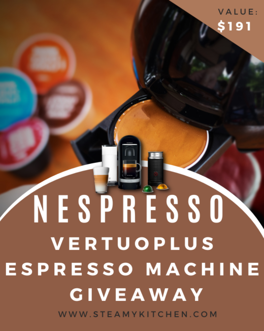 Nespresso VertuoPlus Espresso Machine GiveawayEnds in 78 days.