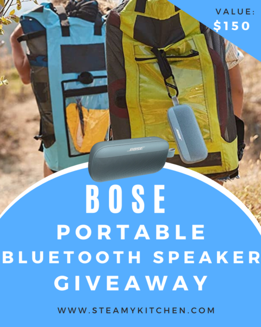 BOSE Portable Bluetooth Speaker GiveawayEnds in 12 days.