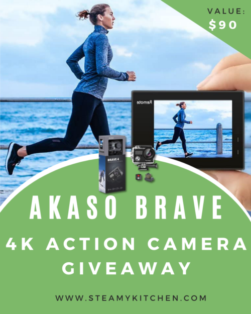 AKASO Brave 4K Action Camera Giveaway 