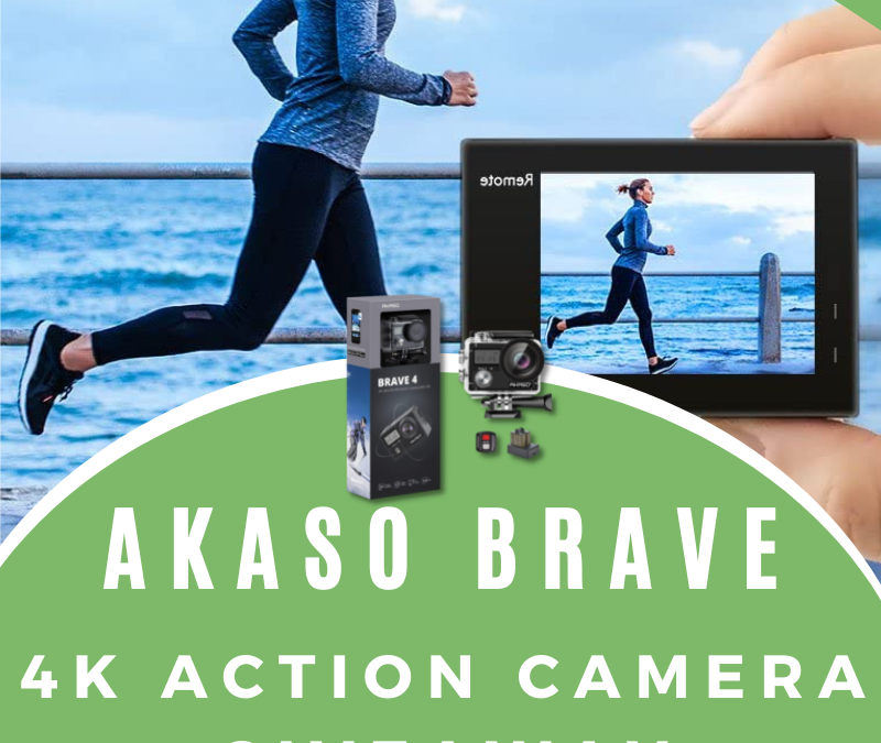 AKASO Brave 4K Action Camera Giveaway