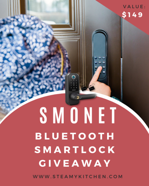 SmoNet Bluetooth Smart Lock Giveaway