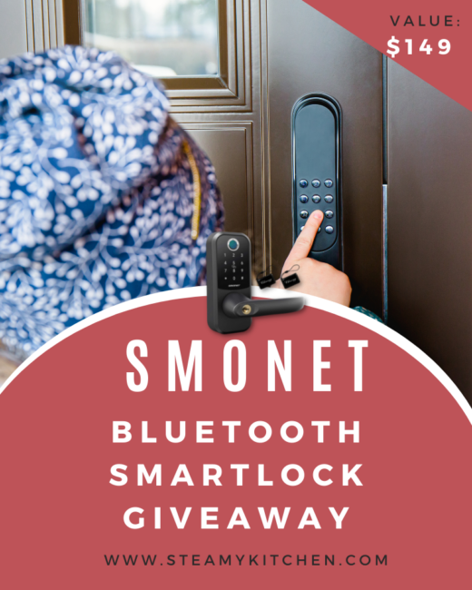SmoNet Bluetooth Smart Lock GiveawayEnds in 7 days.