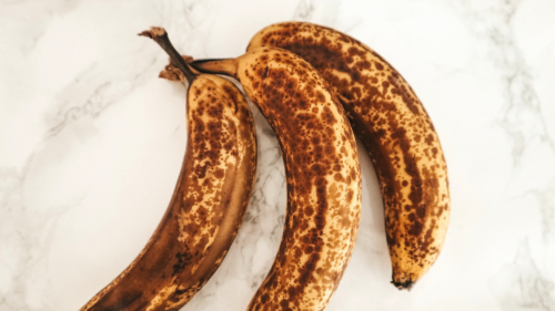 freeze brown bananas for baking