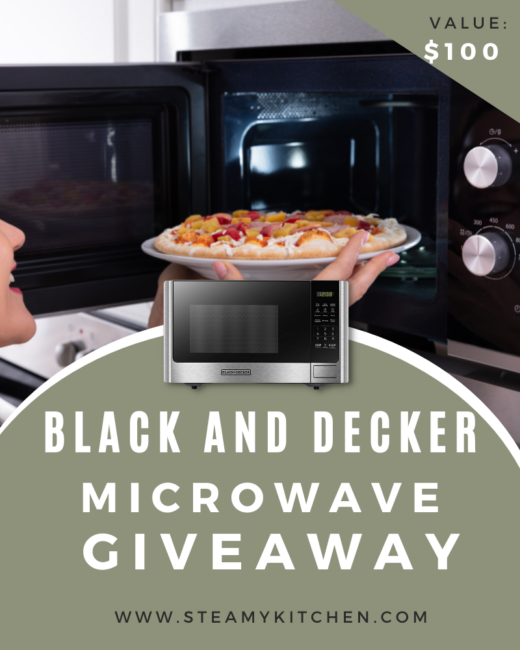 Black and Decker Microwave GiveawayEnds in 56 days.