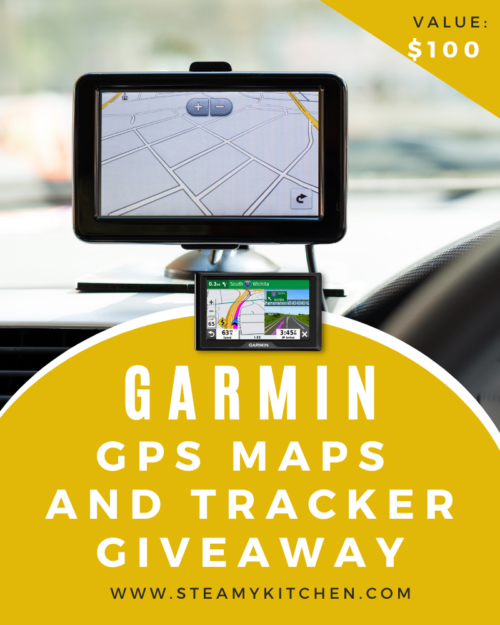Garmin GPS Maps and Tracker Giveaway