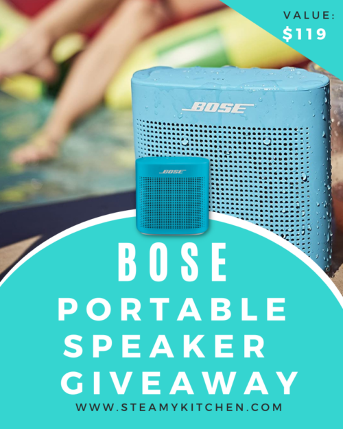 Bose Portable Speaker Giveaway
