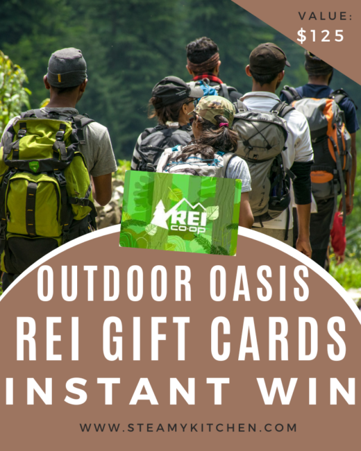 Outdoor Oasis REI Instant WinEnds in 44 days.
