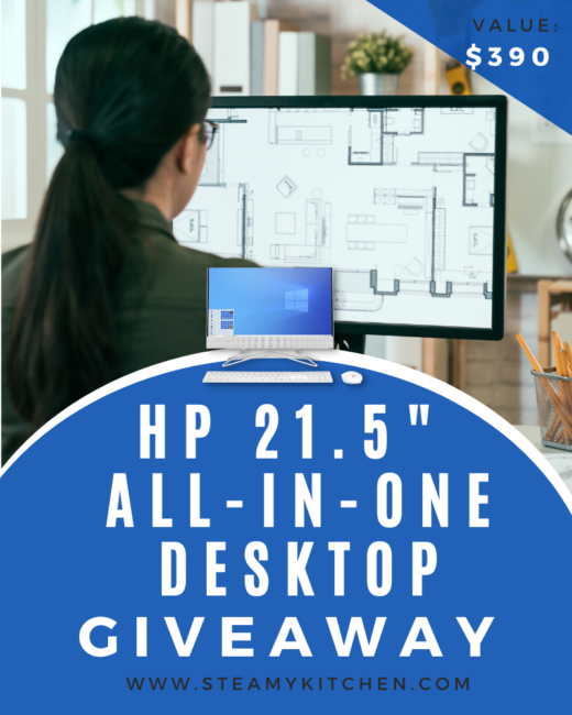 HP 21.5″ All-in-One Desktop GiveawayEnds in 7 days.