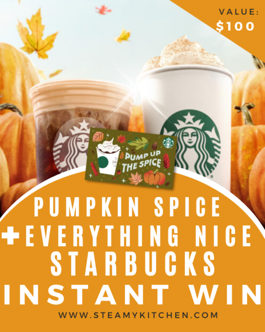 Pumpkin Spice + Everything Nice Starbucks Instant WinEnds in 71 days.