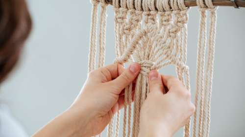 macrame is a great hobby
