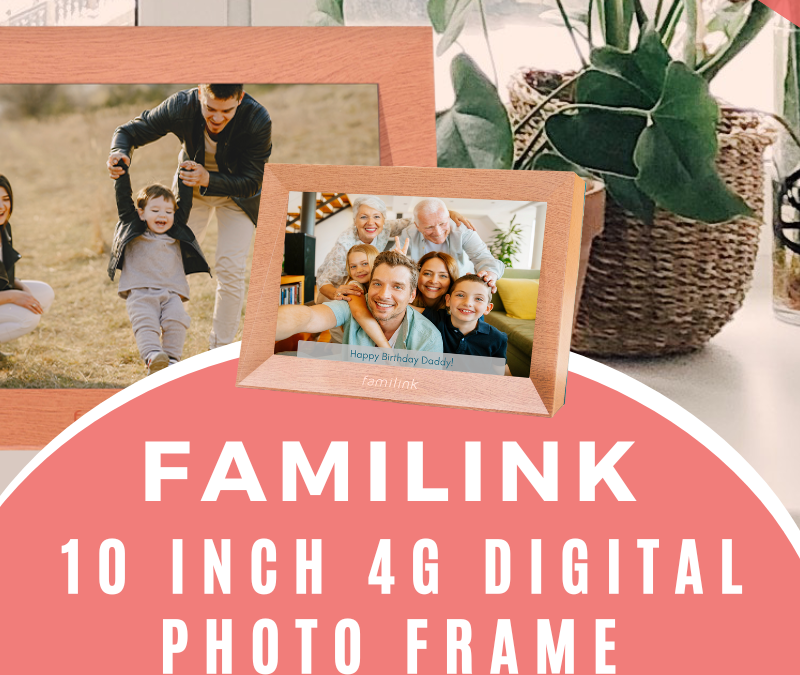 Familink 10-Inch Digital Photo Frame Review & Giveaway