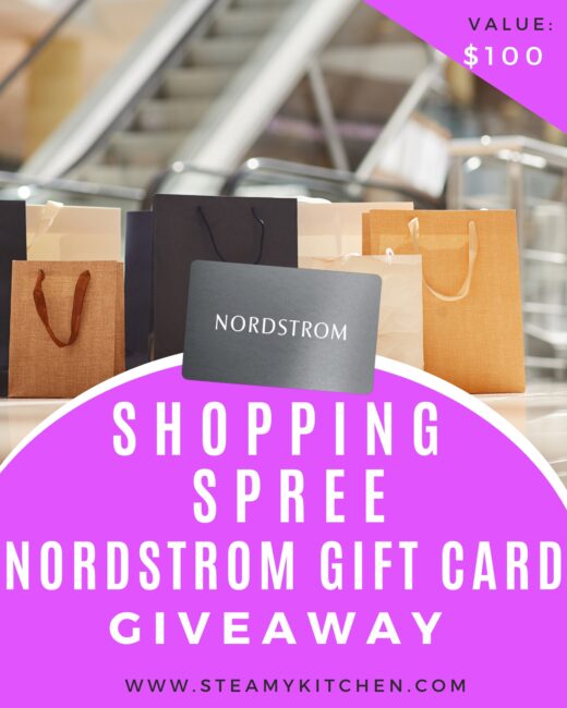 $100 Shopping Spree Nordstrom Gift Card GiveawayEnds in 11 days.