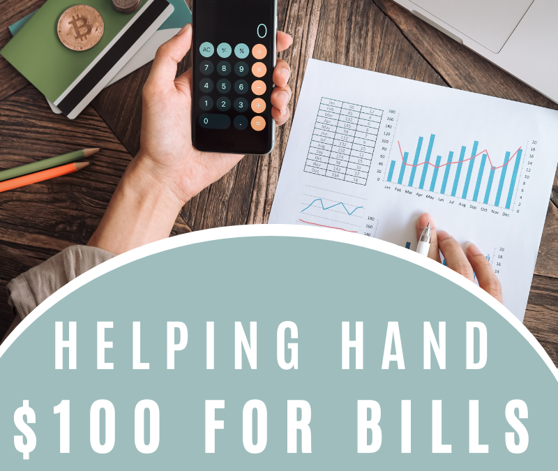 DAY 2: Helping Hand For Bills $100 Cash Giveaway