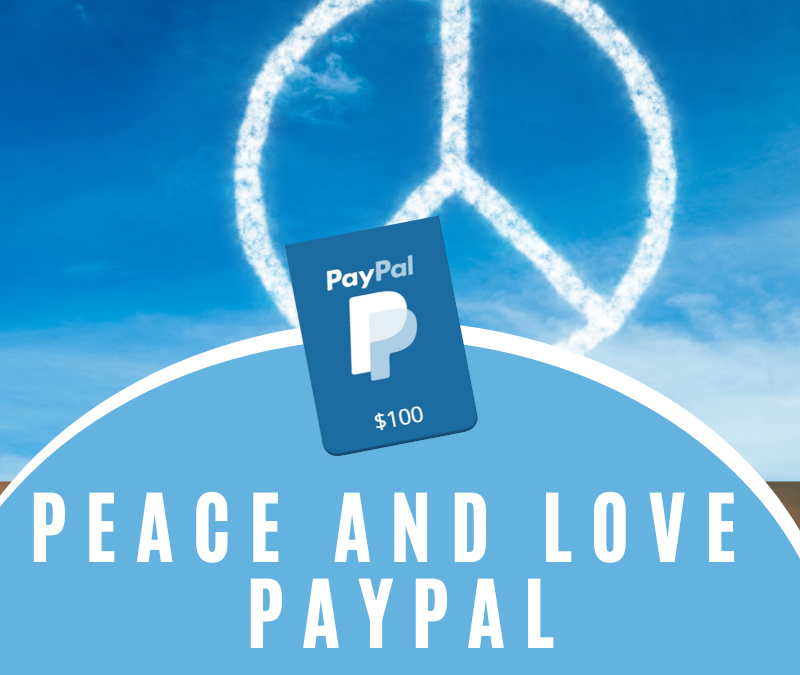 DAY 17: Peace&Love PayPal Gift Card Giveaway