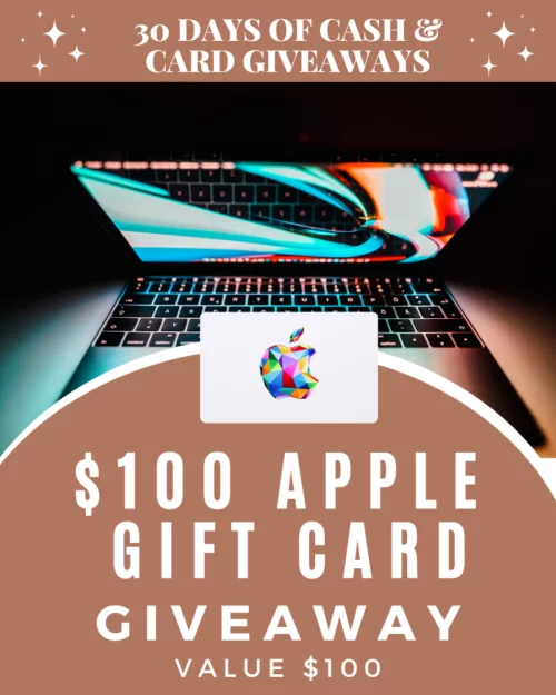 Apple $100 Gift Card Giveaway • Steamy Kitchen Recipes Giveaways