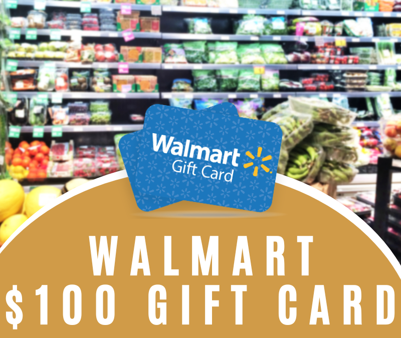 DAY 12: $100 Walmart Gift Card Giveaway