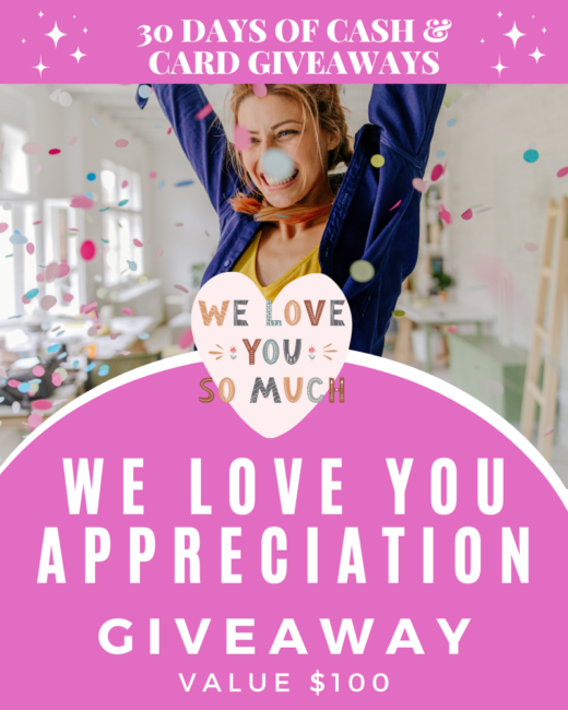DAY 23: We Love You SK Appreciation GiveawayEnds Tomorrow!