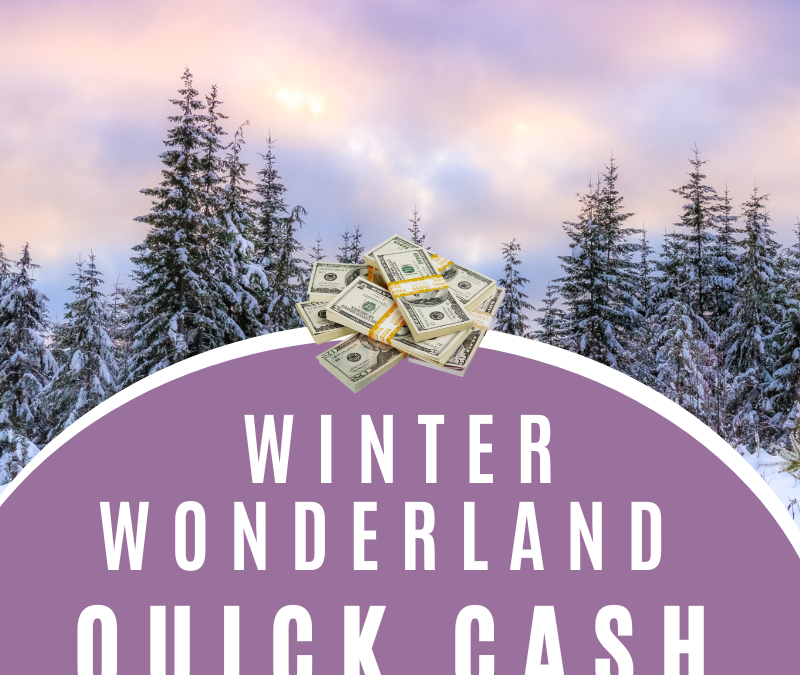 DAY 5: Winter Wonderland Quick Cash Instant Win!