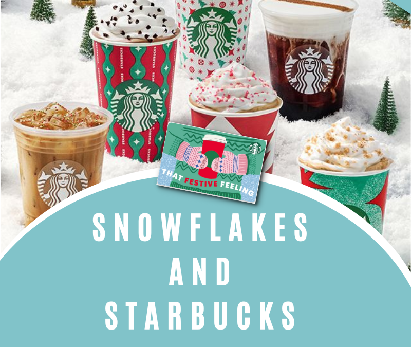Snowflakes and Starbucks Instant Win