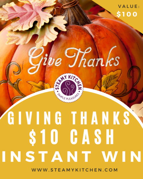 Giving Thanks Cash Instant Win