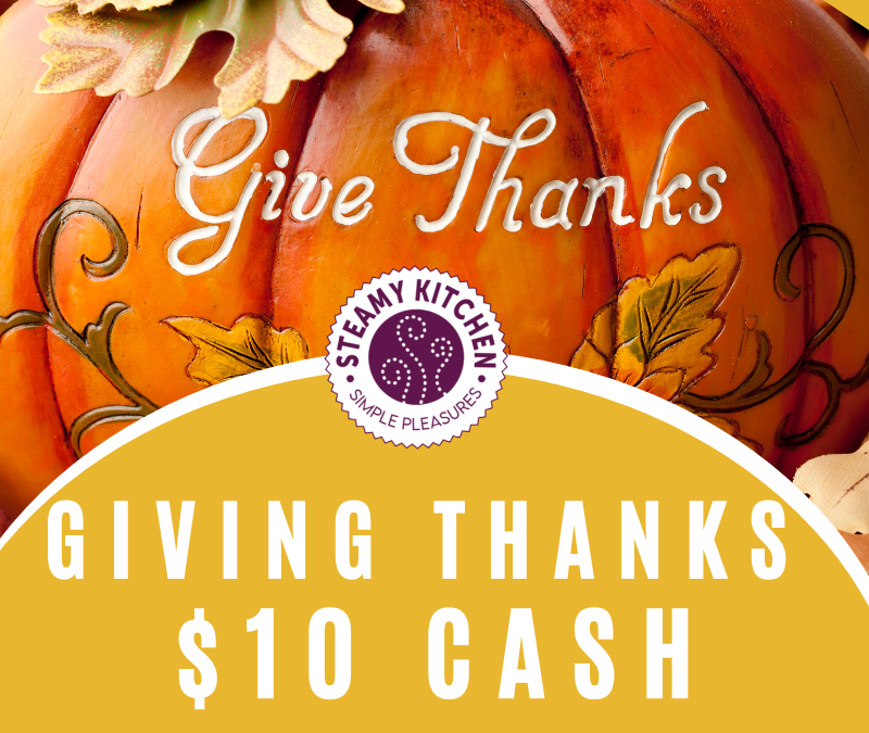 Giving Thanks Cash Instant Win