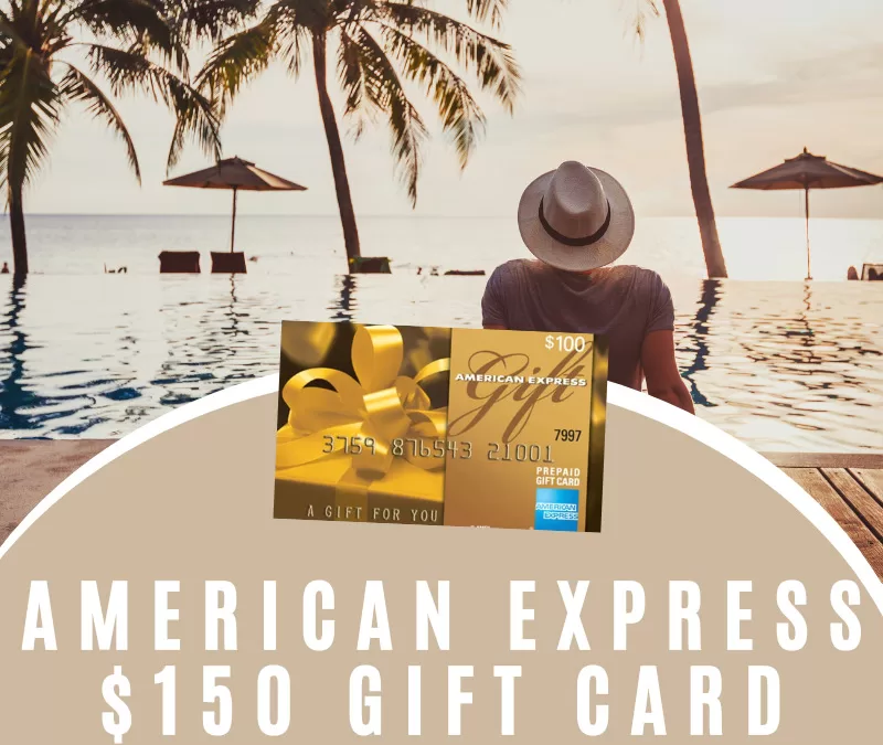 Day 29: $150 American Express Gift Card Giveaway