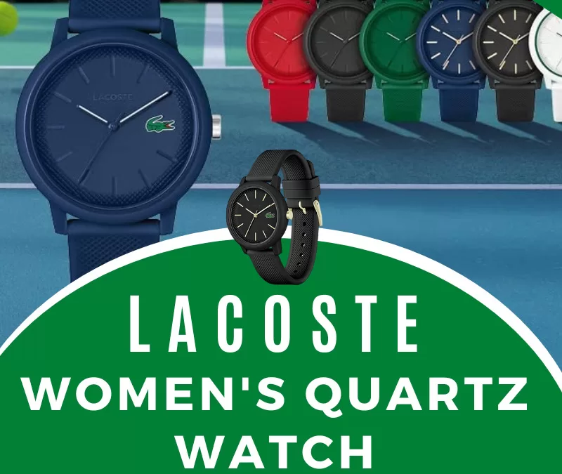 Lacoste.12.12 Women’s Quartz Plastic and Silicone Strap Watch Giveaway