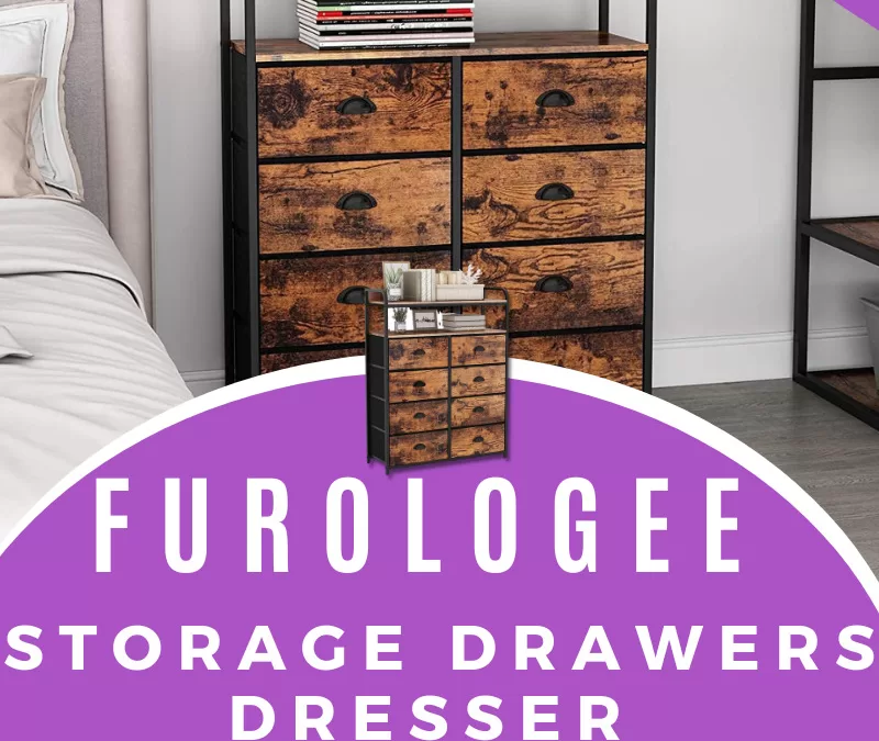 Furologee 8 Storage Drawers Dresser Giveaway