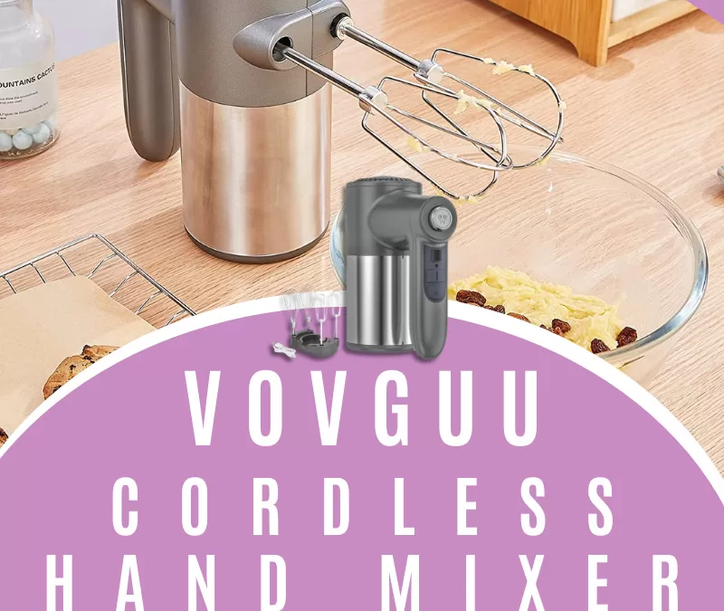 VOVGUU Cordless Hand Mixer Giveaway