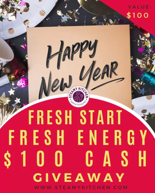 Fresh Start, Fresh Energy $100 Cash Giveaway