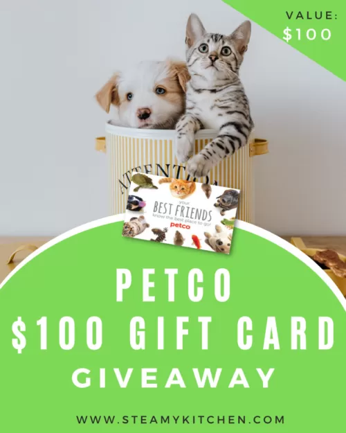 Petco $100 Gift Card Giveaway