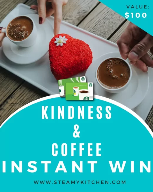Kindness & Coffee Starbucks Instant WinEnds in 32 days.