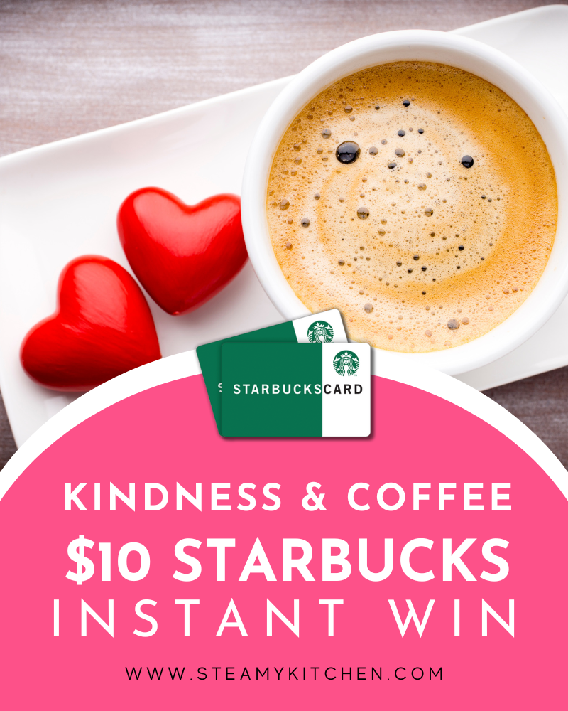 Kindness & Coffee Starbucks Instant WinEnds in 77 days.