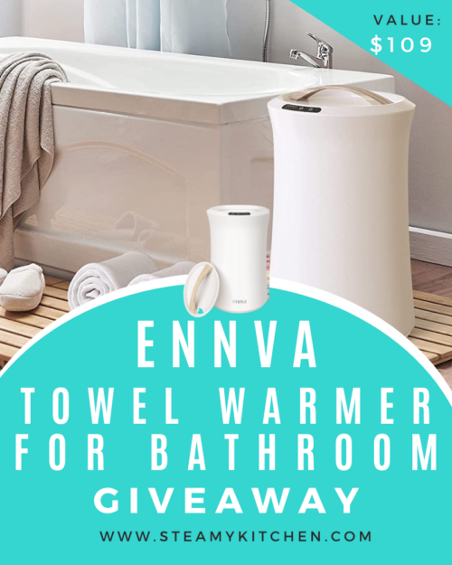 Ennva Towel Warmer For Bathroom Giveaway
